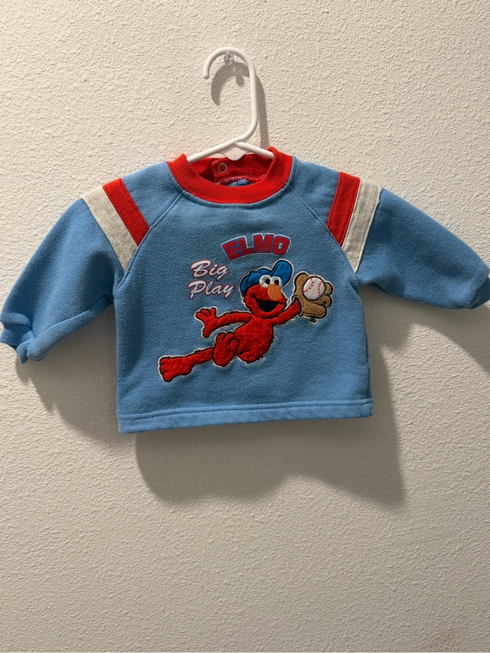 Sesame Street Elmo Blue & Red Fleece Sweatshirt